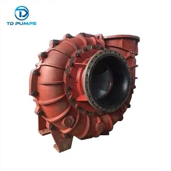 Bomba de succión de arena resistente al desgaste de la minería de oro del mar del río del fabricante de Hebei China
